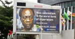 Panneau publicitaire pour {Russia Today} (Accra,Ghana), 2024